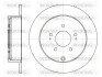 Диск гальмівний задній (кратно 2) (Remsa) Mitsubishi Lancer X Outlander II (D61098.00) WOKING D6109800 (фото 1)