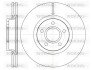 Диск тормозной передний (кратно 2) (Remsa) Kuga I II / RR Evogue / Focus I WOKING D671110 (фото 1)