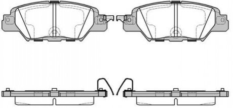 Гальмівні колодки задні Mazda CX5 2.0-2.5 15- WOKING P17773.00 (фото 1)