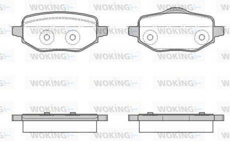 KLOCKI HAM. C C4 20-/208 19- TYЈ WOKING P1852300