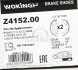Комплект гальмівних колодок - (7701207178 / 7701206962 / 7701206429) WOKING Z4152.00 (фото 4)