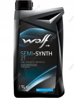 Масло моторное Semi-Synth 2Т, 1л. Wolf 8301803