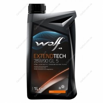 Трансмиссионное масло EXTENDTECH 75W90 GL 5 1л - Wolf 8303302