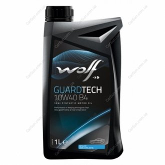 Моторна олія GUARDTECH 10W40 B4 1л - Wolf 8303616