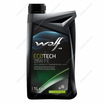 Трансмиссионное масло ECOTECH 75W FE 1л - Wolf 8304804 (фото 1)