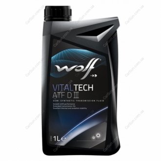 Трансмиссионное масло VITALTECH ATF DIII 1л - (G0550251LDSP / G055540A2 / 7711218368) Wolf 8305306