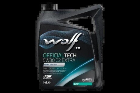 OFFICIALTECH 5W30 C2 EXTRA 4Lx4 Wolf 8339677