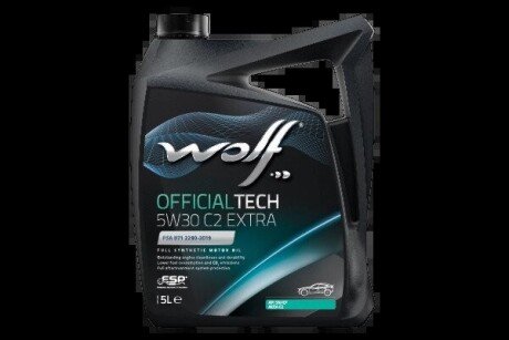 OFFICIALTECH 5W30 C2 EXTRA 5Lx4 Wolf 8339776