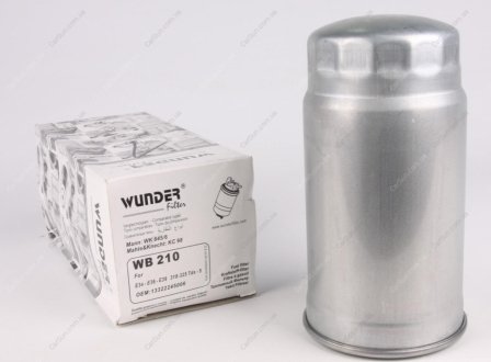 Фільтр паливний Wunder WB 210 (фото 1)