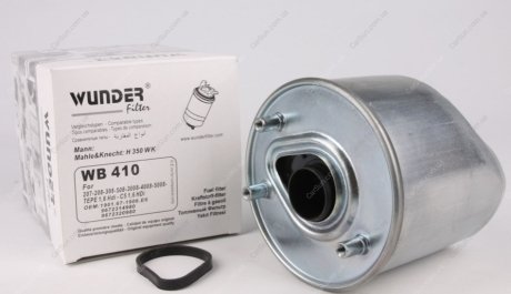 Фильтр топливный Citroen Berlingo 1.6 HDi Wunder WB 410 (фото 1)