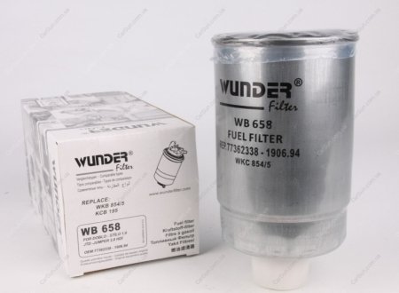 Фільтр паливний Wunder WB 658