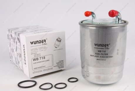 Фільтр паливний Wunder WB 718