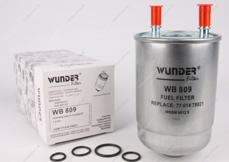Фільтр паливний Wunder WB 809