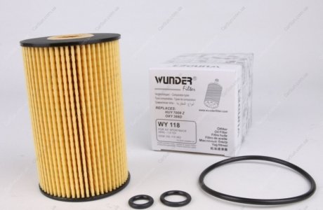 Фильтр масляный VW 1.6 -2.0TDI 10- Wunder WY 118 (фото 1)