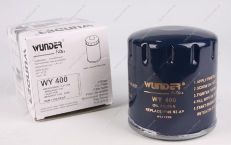 Фільтр масляний Wunder WY 400 (фото 1)