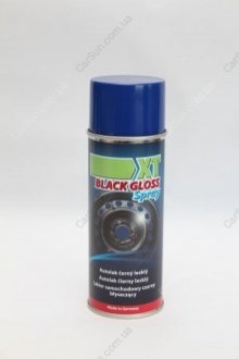 Автофарба чорна глянсова 400 мл - XT BGS400 (фото 1)