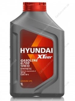 Олія моторна HYUNDAI Gasoline G700 10W-30 1л - (оригінал) XTeer 1011008 (фото 1)