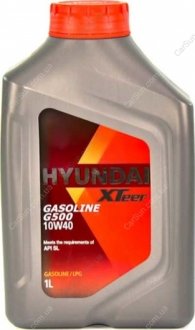 Масло моторное HYUNDAI Gasoline G500 10W-40 1л XTeer 1011044 (фото 1)
