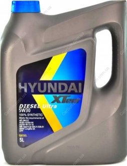 Олія моторна HYUNDAI Diesel Ultra 5W-30 5л - (оригінал) XTeer 1051222