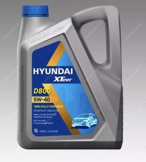 Масло моторное HYUNDAI Diesel Ultra 5W-40 5л - XTeer 1051223