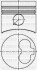 Поршень с кольцами і пальцем (размер отв. 76.51 / STD) 1.6d 82-, 2.4D 90- (4/6цл.) (CR / / CY / MF / Yenmak 3103305000 (фото 1)
