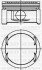 Поршень с кольцами і пальцем Omega B 2.6 (размер отв. 83.2 / STD) (Y 26 SE) Yenmak 3103797000 (фото 1)