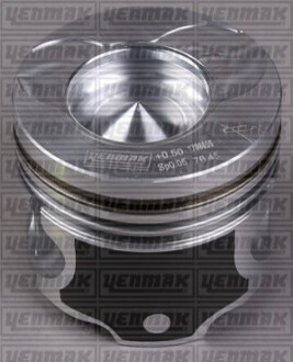 Поршень Renault Kangoo 1.5dCi 01- (76.00mm/STD)(Палець 26mm) Yenmak 3104164000 (фото 1)
