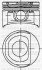 Поршень с кольцами і пальцем (размер отв. 72,0 /STD) Doblo 1.4 (4цл.) (350.A1.000 Euro 4 Benzin) Yenmak 3104266000 (фото 1)