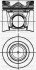 Поршень с кольцами і пальцем (размер отв. 95,80/STD) JUMPER 3.0HDI (4цл.) (F1 CE 0481 / 4P10-T2, 4 Yenmak 3104836000 (фото 1)