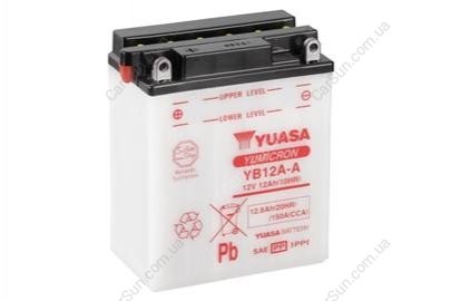 Акумулятор YUASA YB12A-A (фото 1)