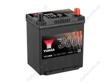 Стартерная аккумуляторная батарея - YUASA YBX3056 (фото 1)