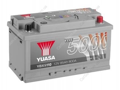 Стартерная аккумуляторная батарея - YUASA YBX5110
