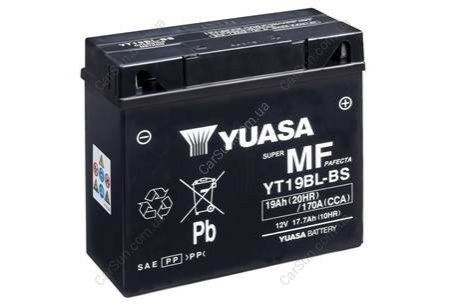 Аккумулятор YUASA YT19BL-BS (фото 1)
