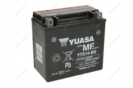 Акумулятор YUASA YTX14-BS YUASA (фото 1)