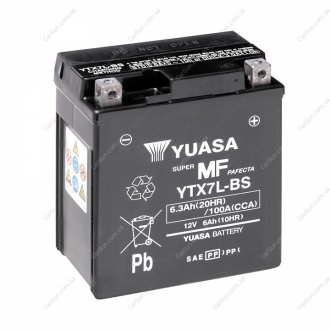 Аккумулятор YUASA YTX7L-BS (фото 1)