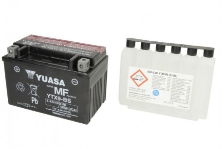 Акумулятор YUASA YTX9-BS YUASA (фото 1)