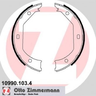 Колодки дискового тормоза ZIMMERMANN 10990.103.4 (фото 1)