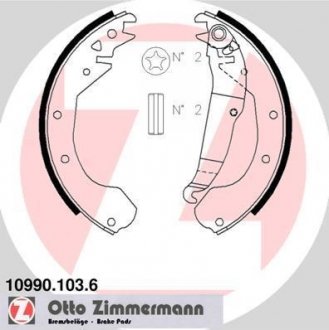 Колодки дискового тормоза ZIMMERMANN 10990.103.6