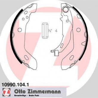 Автозапчастина ZIMMERMANN 10990.104.1 (фото 1)
