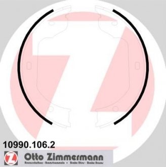 Колодки дискового тормоза ZIMMERMANN 10990.106.2 (фото 1)