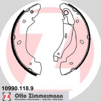Колодки дискового тормоза ZIMMERMANN 10990.118.9 (фото 1)