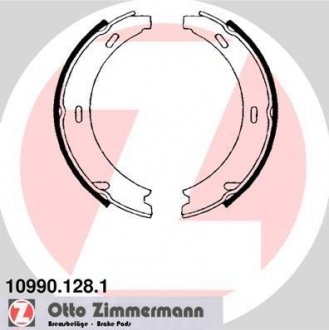 Колодки дискового тормоза ZIMMERMANN 10990.128.1 (фото 1)