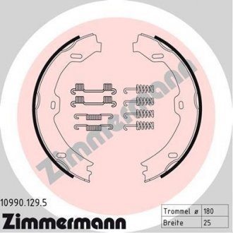 Колодки дискового тормоза ZIMMERMANN 10990.129.5 (фото 1)