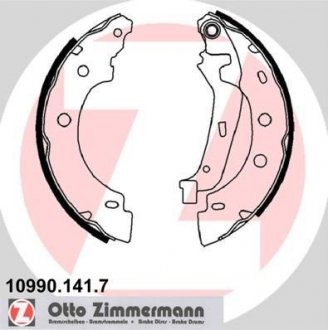 Диск тормозной ZIMMERMANN 10990.141.7 (фото 1)