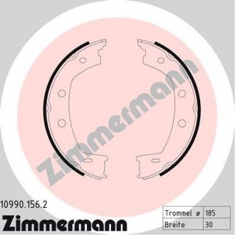 Автозапчастина ZIMMERMANN 109901562