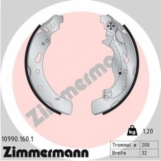 Автозапчастина ZIMMERMANN 109901601