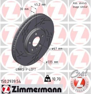 Автозапчастина ZIMMERMANN 150.2939.54