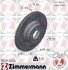 TARCZA HAM./PRZ/ BMW 3 06- /L/ ZIMMERMANN 150342854 (фото 1)