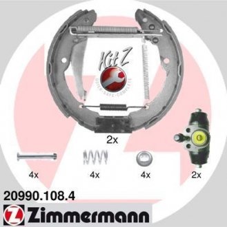 Колодки дискового гальма ZIMMERMANN 20990.108.4