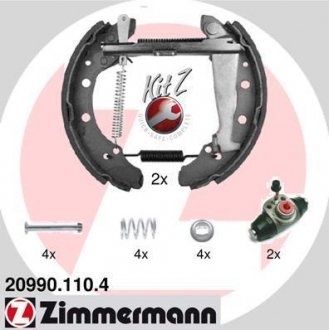 Колодки дискового тормоза ZIMMERMANN 20990.110.4 (фото 1)